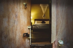 View to the romantic pepper garden cottage suite