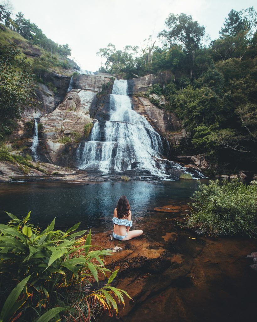 Diyaluma Falls Near Living Heritage Koslanda
